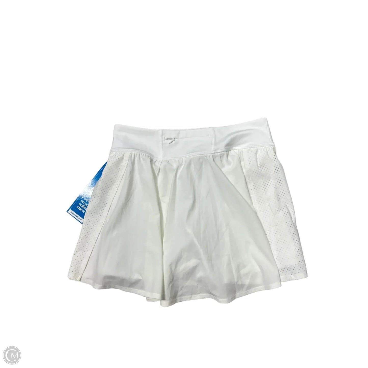 Athletic Skort By Spanx In White, Size: L