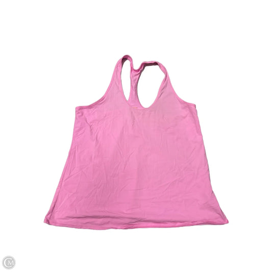Tank Top Designer By Lilly Pulitzer In Pink, Size: Xl