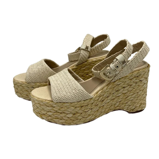 Shoes Heels Platform By Sam Edelman In Tan, Size: 9