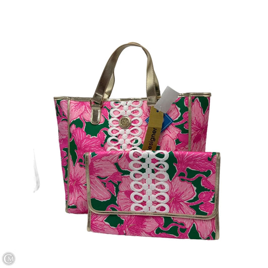 Tote and Clutch Designer Set By Lilly Pulitzer
