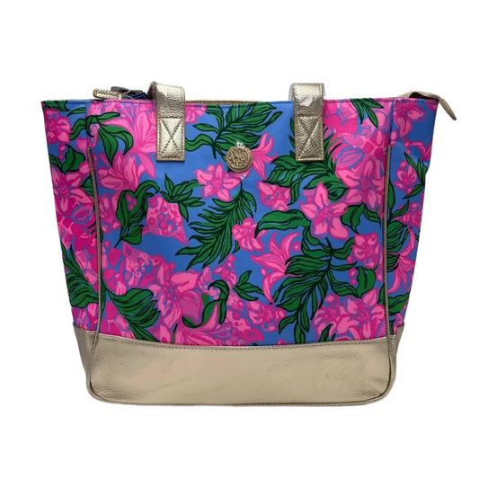Like New! Lilly Pulitzer Hibis Kiss Designer Tote