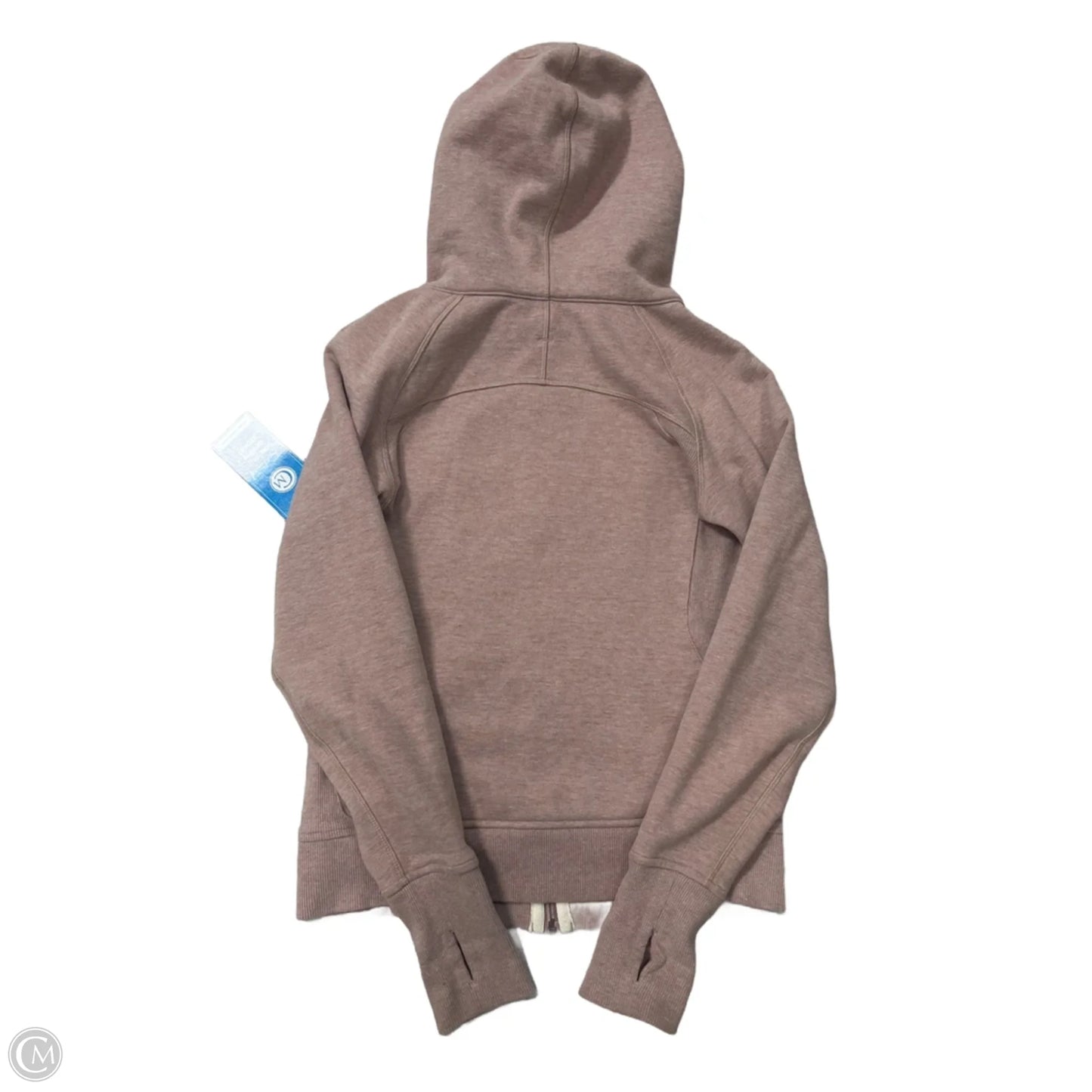 Athletic Sweatshirt Hoodie By Lululemon In Pink, Size: S