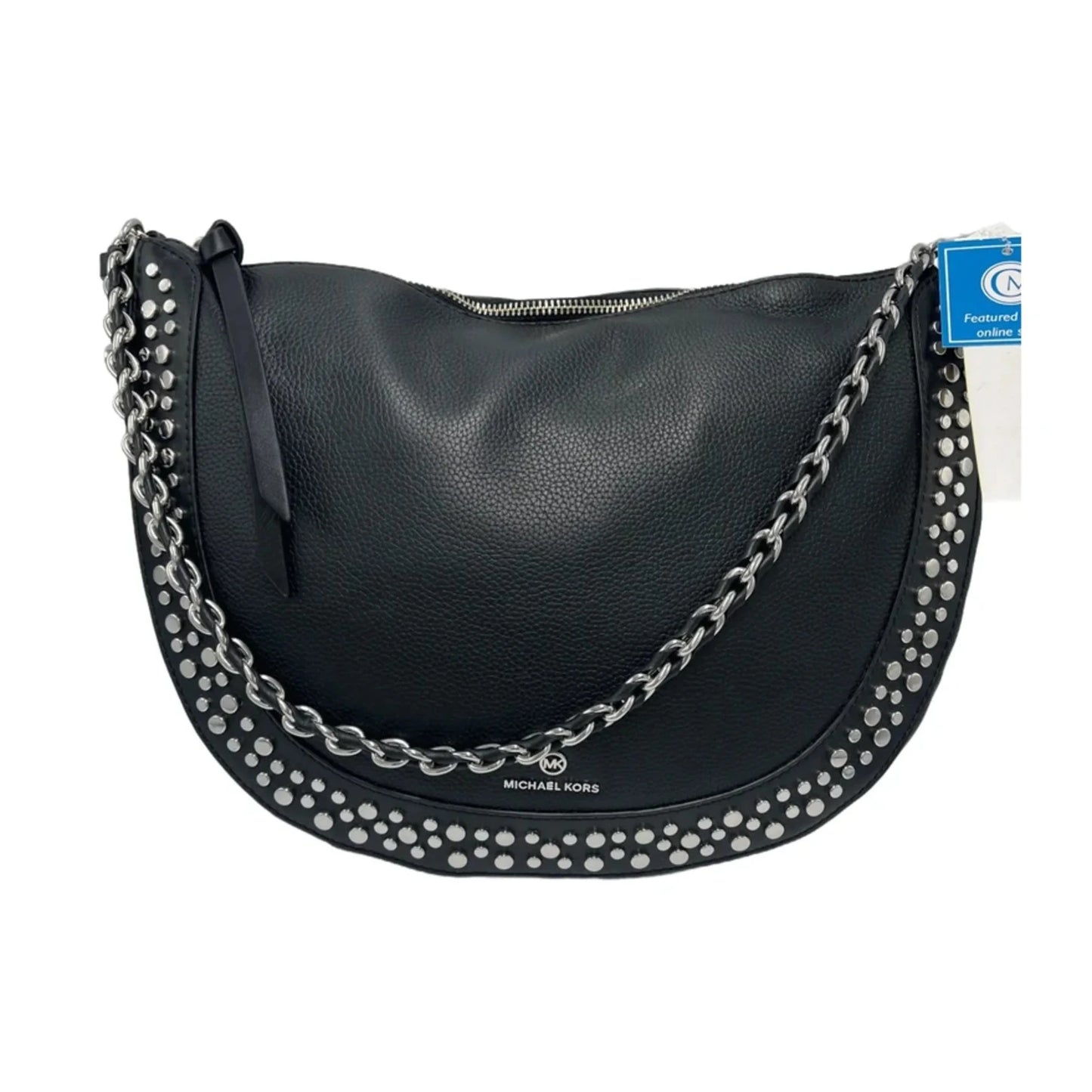 Michael Kors Jagger Leather Messenger Designer Handbag