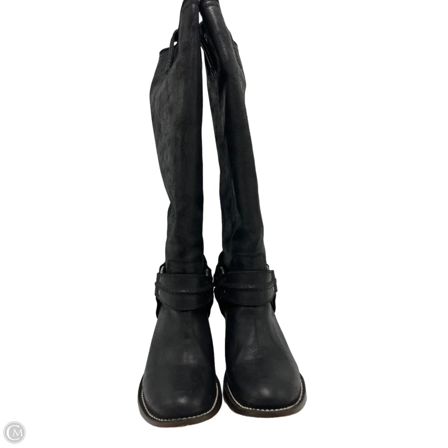 Boots Designer By Frye In Black, Size: 8