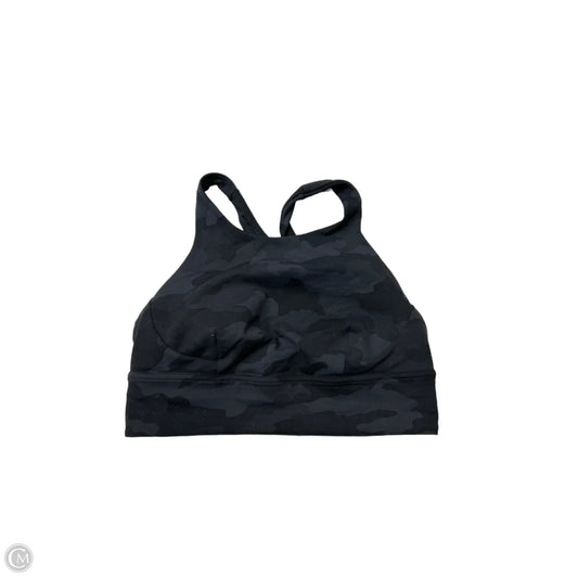 Athletic Bra By Lululemon In Camouflage Print, Size: M
