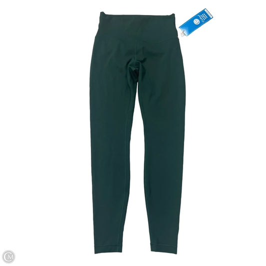 Athletic Leggings By Lululemon In Green, Size: M