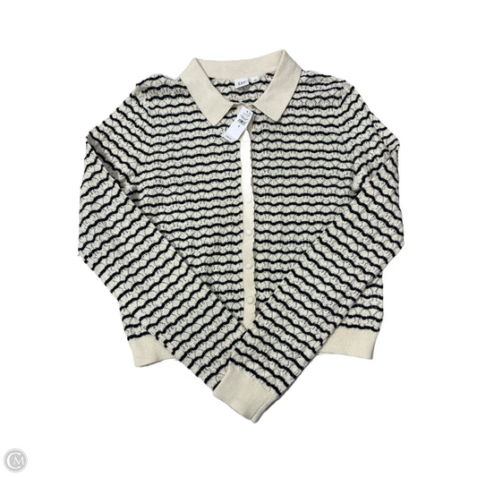 Sweater By Gap In Black & Cream, Size: S