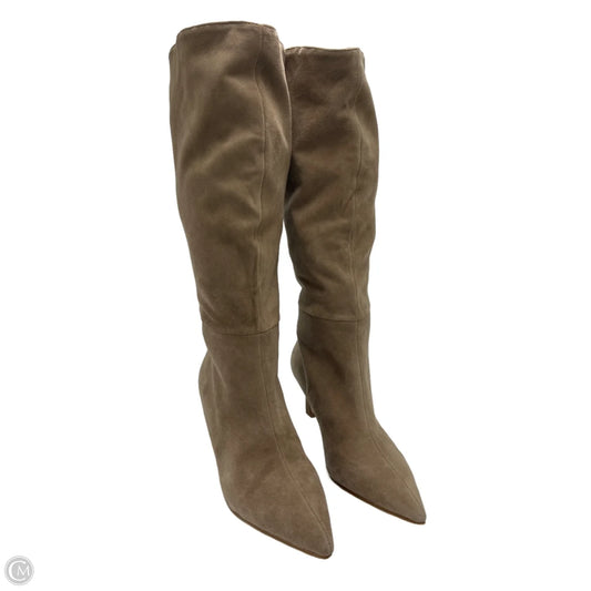 Boots Heels By Steve Madden In Tan, Size: 8