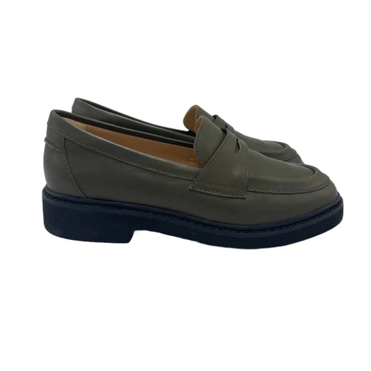 Shoes Flats By Clarks In Green, Size: 8.5