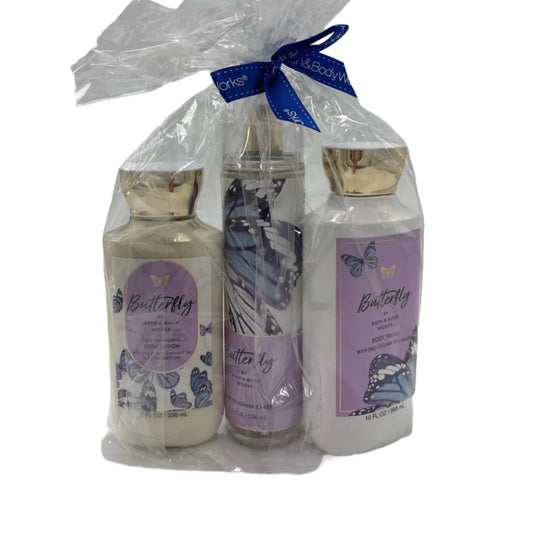 New! Butterfly 3pc. Fragrance Set By Bath And Body Works