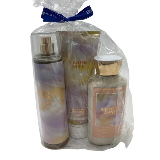 New! Cloud Nine 3pc. Fragrance Set By Bath And Body Works