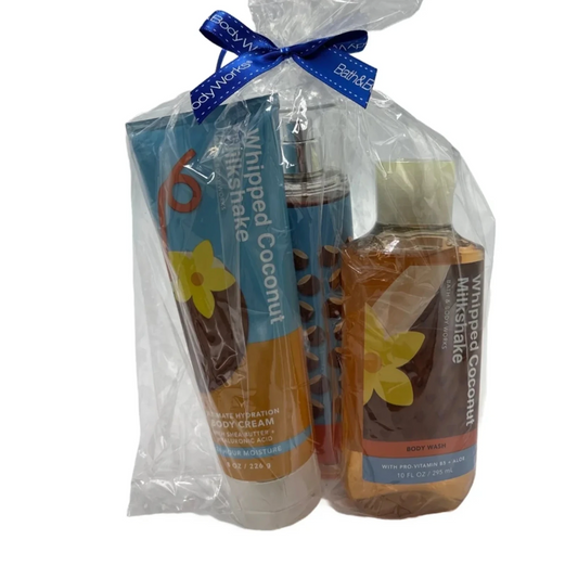 New! Whipped Coconut 3pc. Fragrance Set By Bath And Body Works