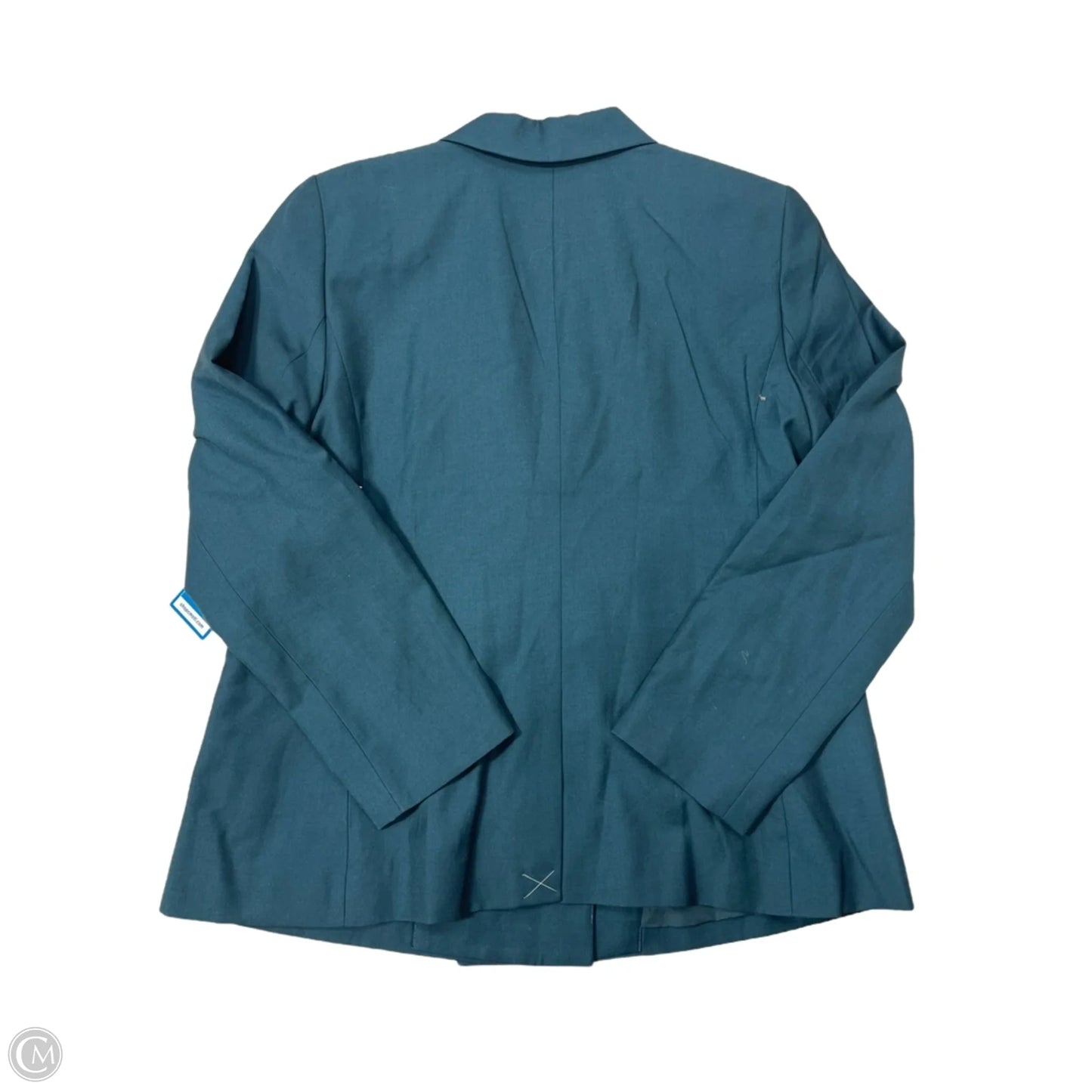 Blazer By Ann Taylor In Teal, Size: Lp