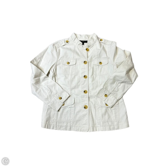 Jacket Other By Talbots In Cream, Size: Lp