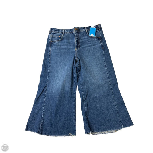 Jeans Cropped By Pilcro In Blue, Size: 12