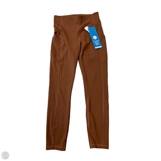 Athletic Leggings By Lululemon In Orange, Size: S