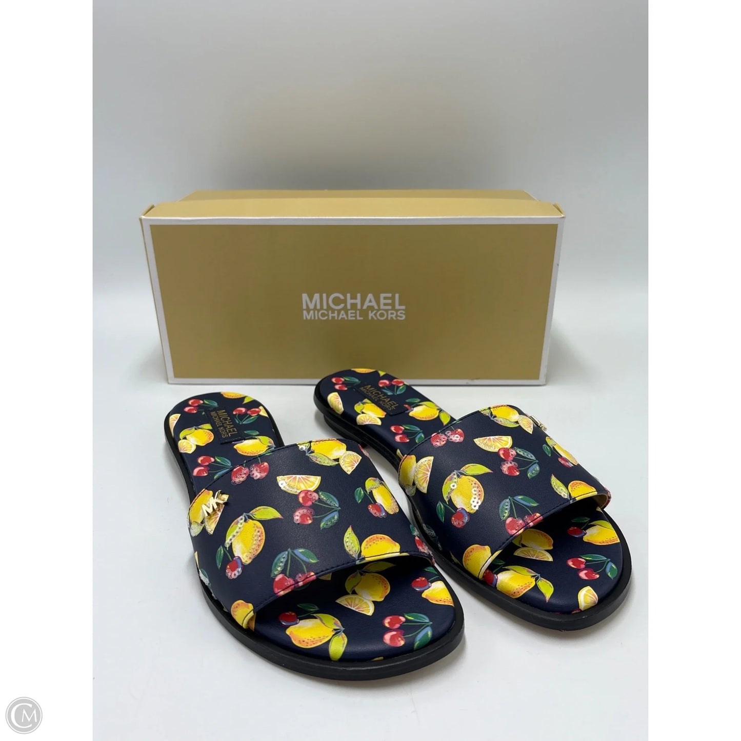 New! Shoes Designer By Michael Kors In Nautical Print, Size: 7.5
