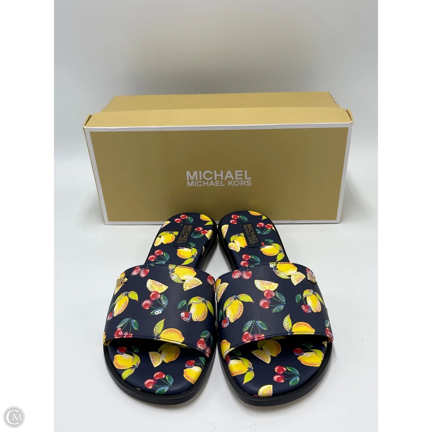 New! Shoes Designer By Michael Kors In Nautical Print, Size: 7.5