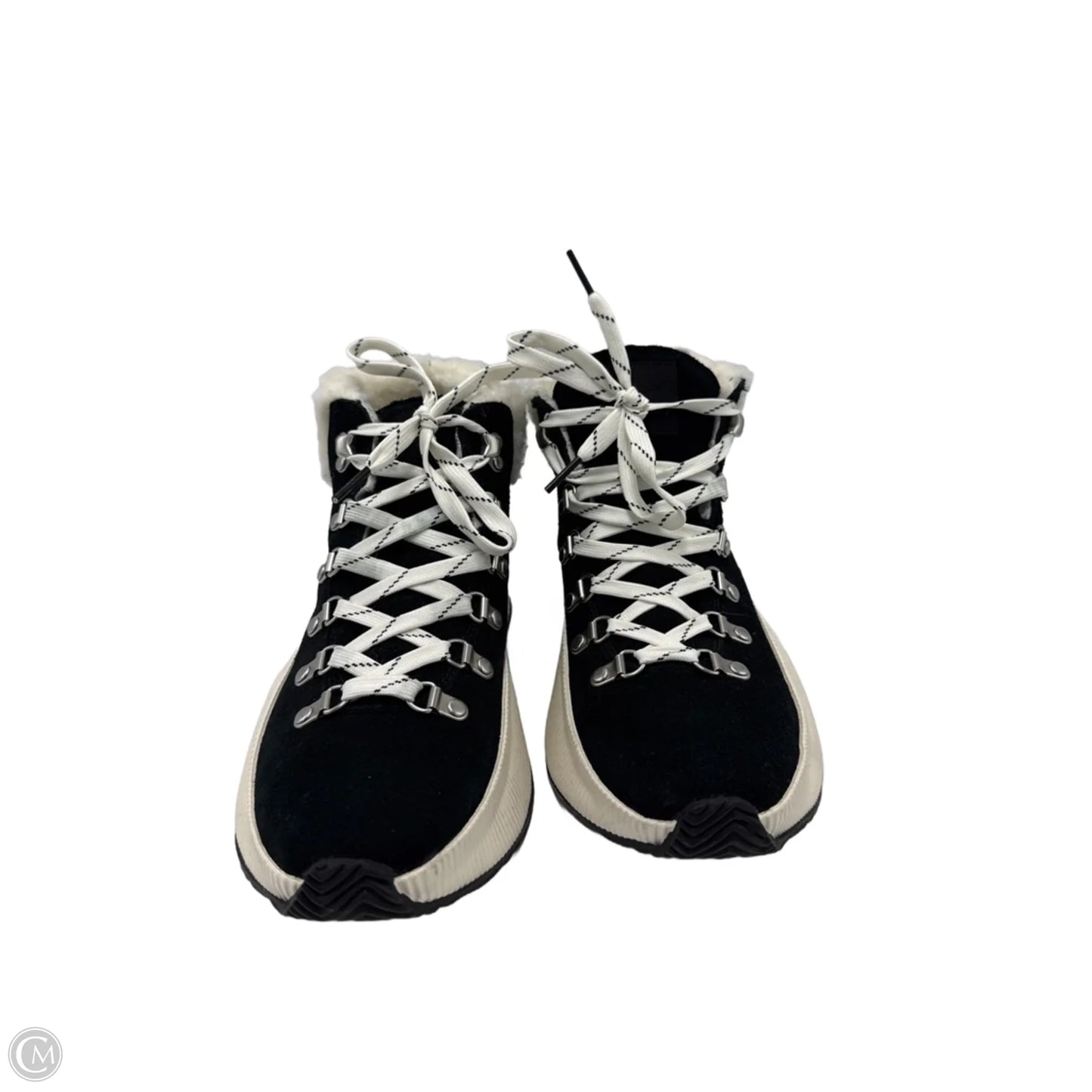 Designer Shoes By Sorel In Black, Size: 9