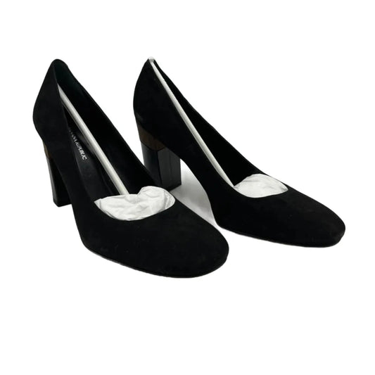 New! Shoes Heels Block By Banana Republic In Black & Brown, Size: 8