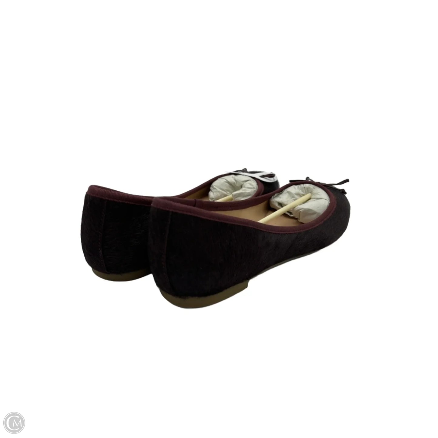 Like New! Shoes Flats By Banana Republic In Maroon, Size: 8