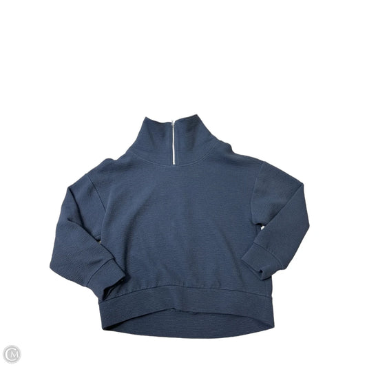 Athletic Sweatshirt Collar By Calia In Blue, Size: M