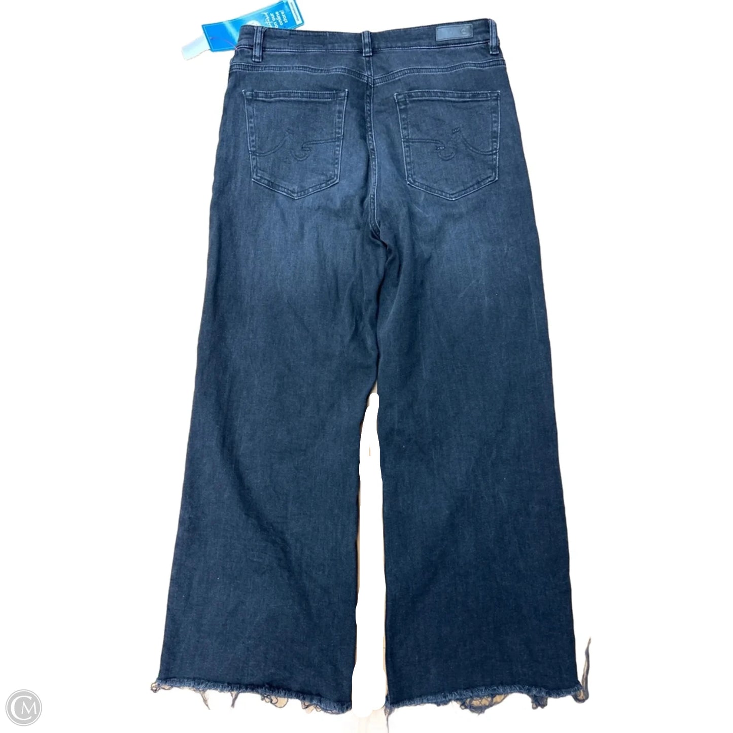Jeans Cropped By Adriano Goldschmied In Black, Size: 8