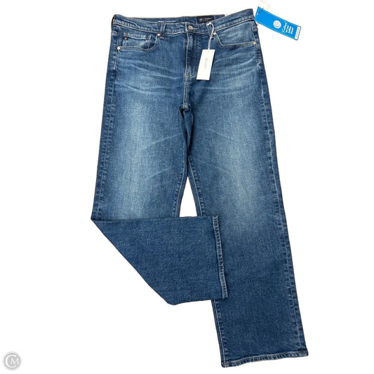 Jeans Straight By Adriano Goldschmied In Blue, Size: 12