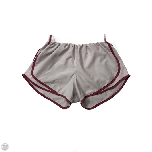 Athletic Shorts By Nike Apparel In Mauve, Size: M