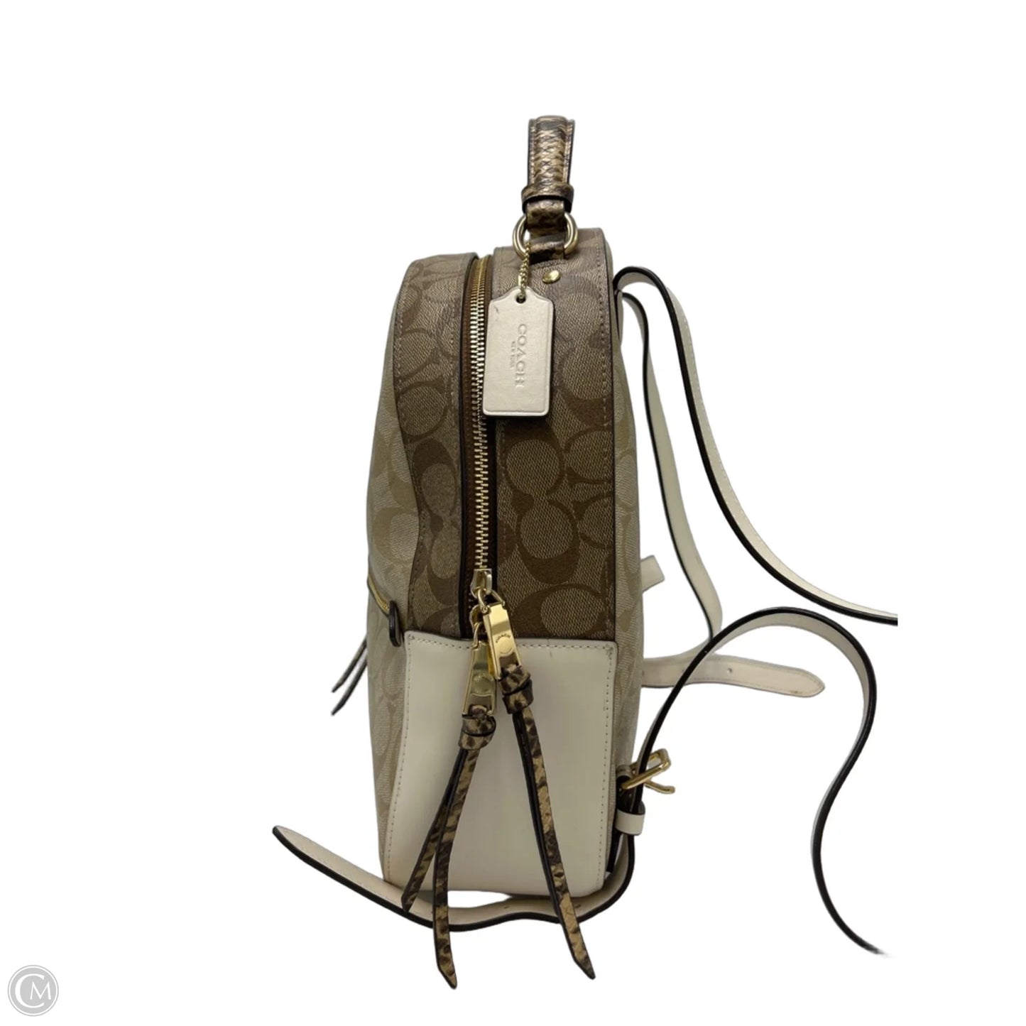 Coach Jordyn Designer Backpack in Signature Canvas