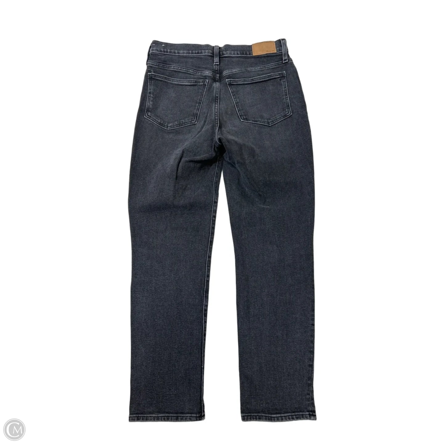 Jeans Straight By Madewell In Black, Size: 6