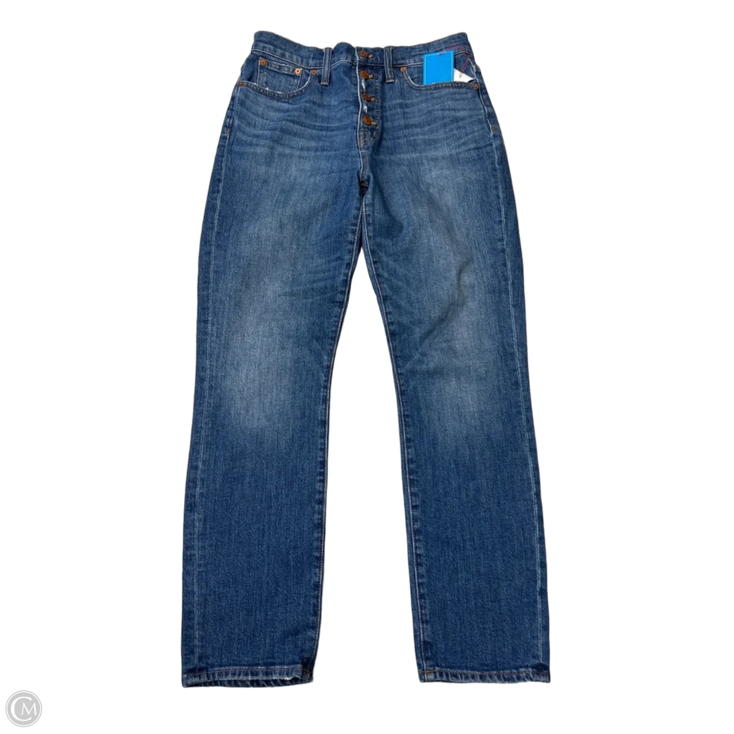 Jeans Straight By Madewell In Blue, Size: 6