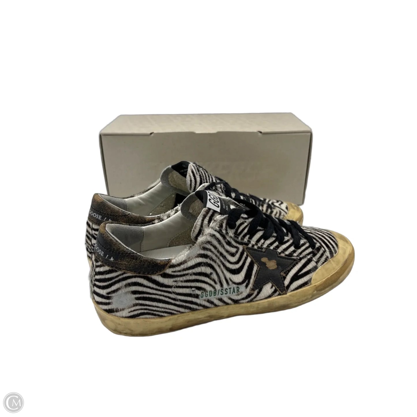 Golden Goose Super-Star Calf Hair Luxury Sneakers, Size: 9 (40)