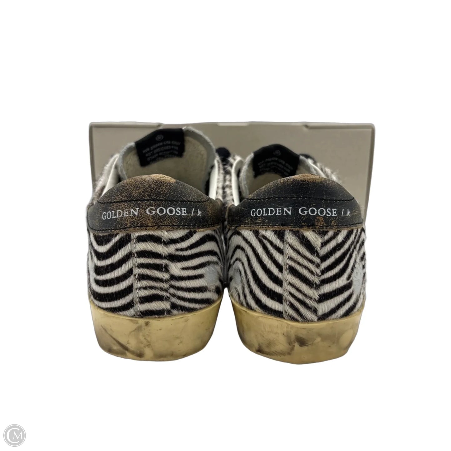 Golden Goose Super-Star Calf Hair Luxury Sneakers, Size: 9 (40)