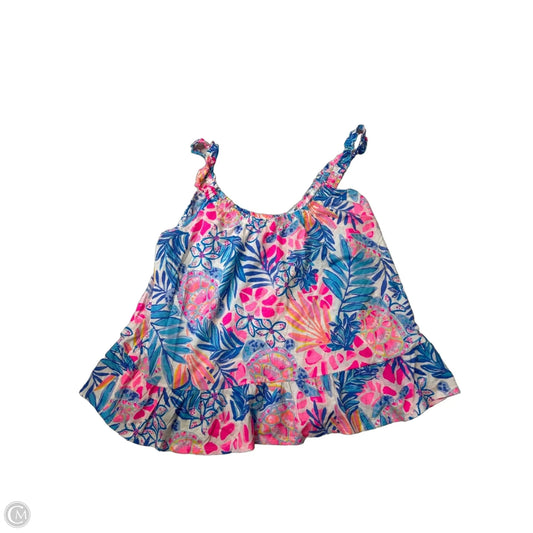 Top Sleeveless Designer By Lilly Pulitzer In Multi-colored, Size: Xl