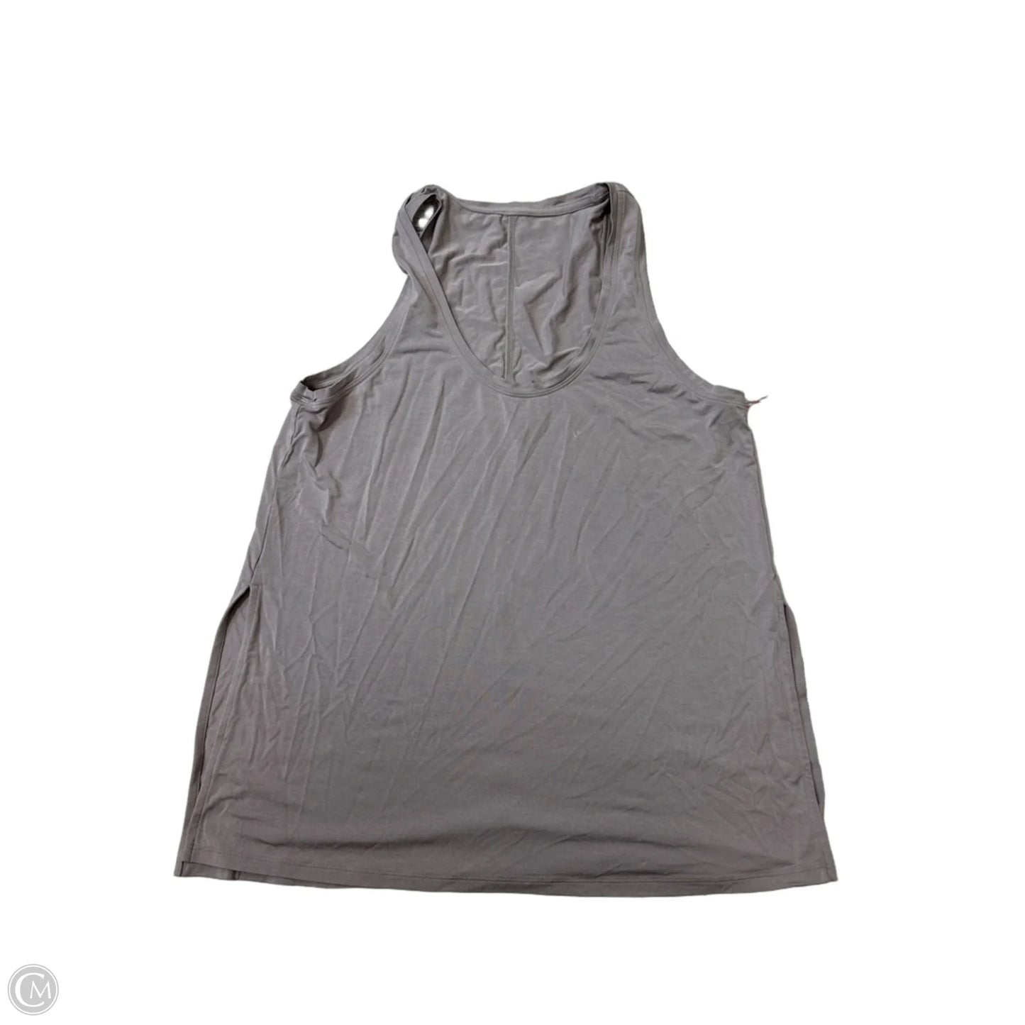 Athletic Tank Top By Lululemon In Taupe, Size: M
