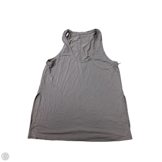 Athletic Tank Top By Lululemon In Taupe, Size: M