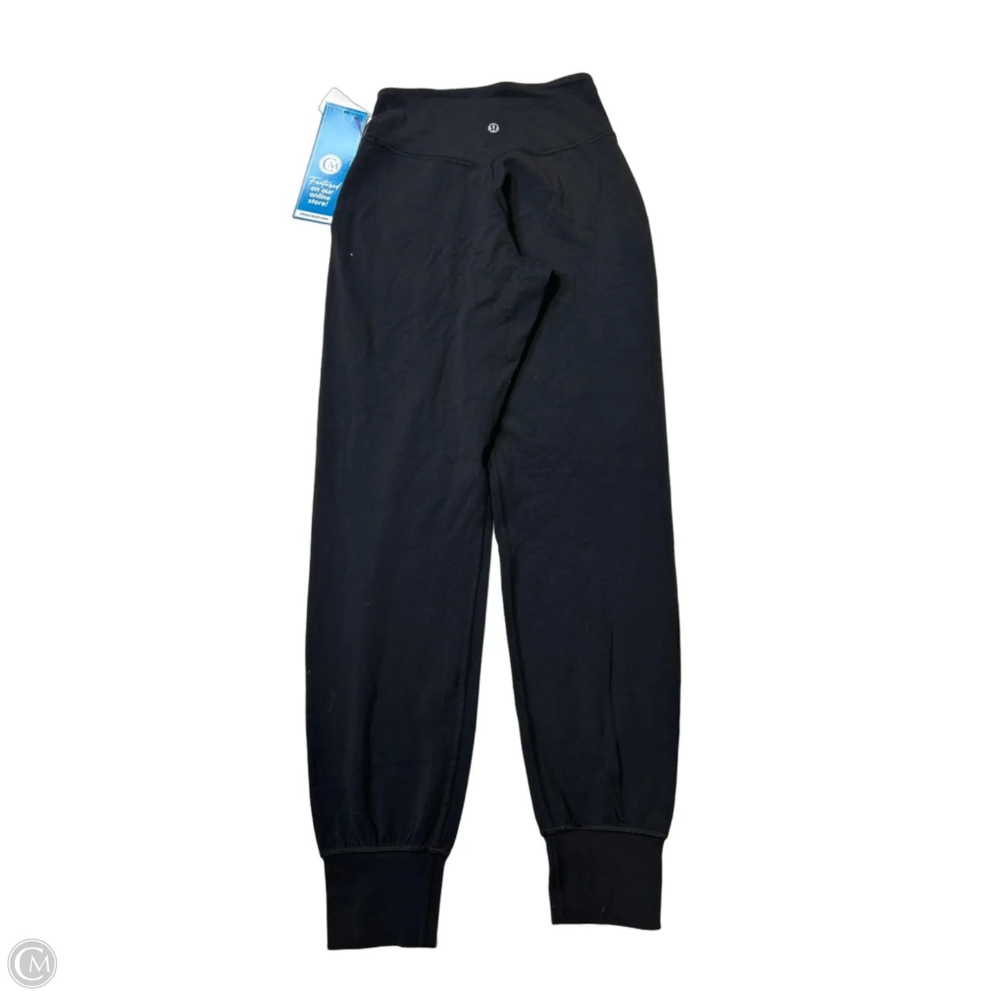 Athletic Pants By Lululemon In Black, Size: Xs