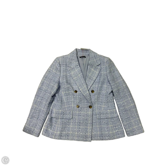 Blazer By Ann Taylor In Purple, Size: L