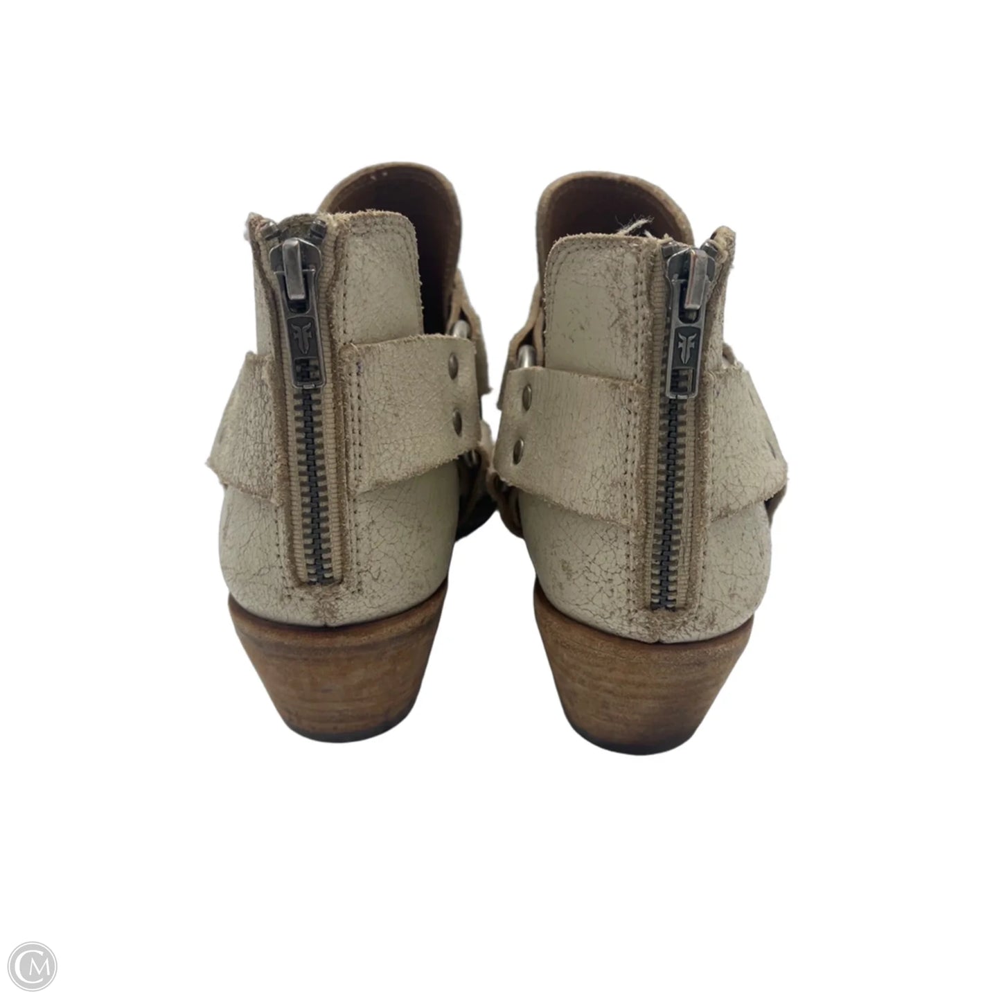 Shoes Designer By Frye In White, Size: 8