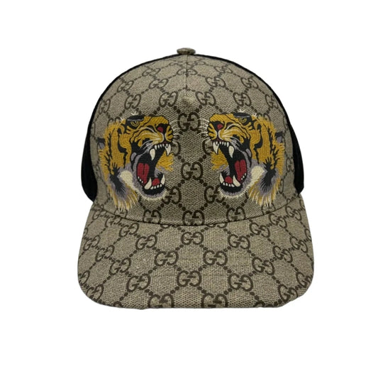 Gucci Tigers Print GG Supreme Baseball Hat