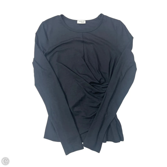 Top Long Sleeve By Akris In Black, Size: S