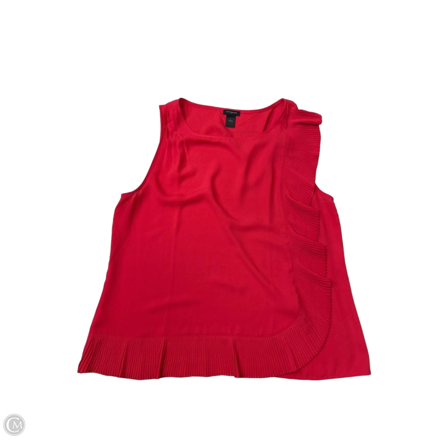 Top Sleeveless By Ann Taylor In Pink, Size: L