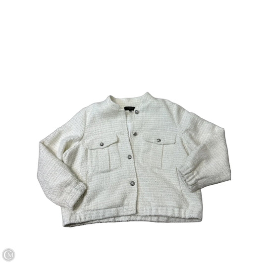 Jacket Other By Talbots In White, Size: 1x