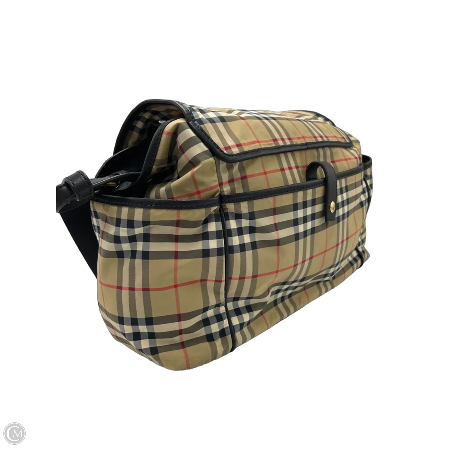 Burberry Check Diaper Bag Luxury Handbag / Tote
