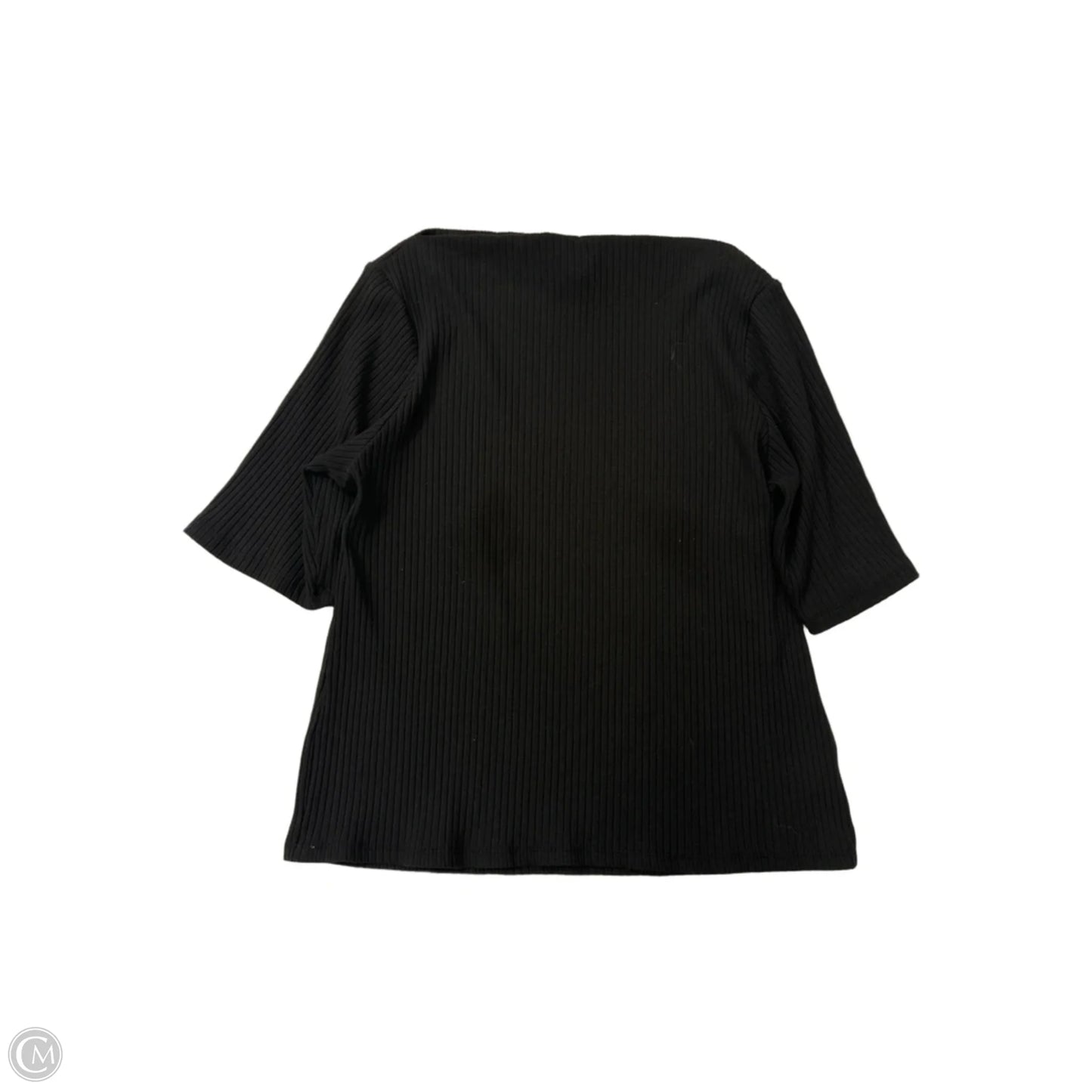 Top Short Sleeve By Old Navy In Black, Size: Xl