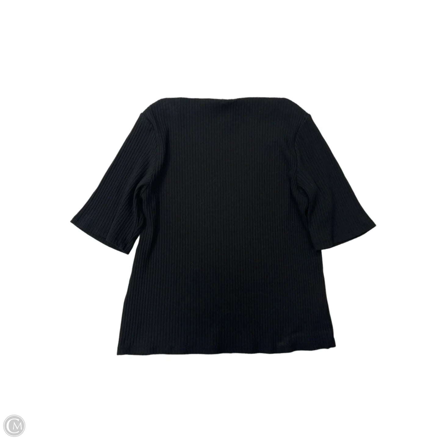 Top Short Sleeve By Old Navy In Black, Size: Xl