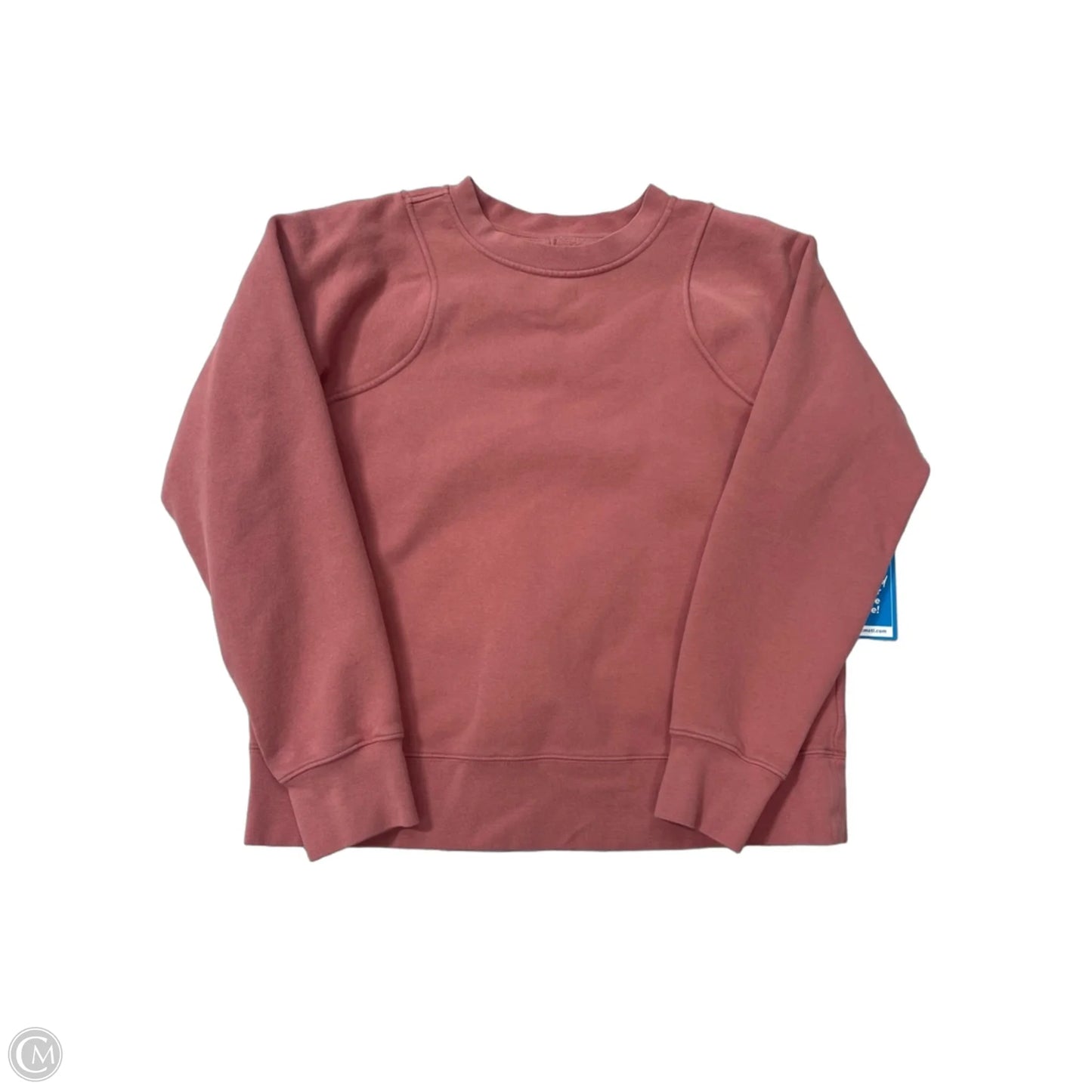 Athletic Sweatshirt Crewneck By Lululemon In Pink, Size: S