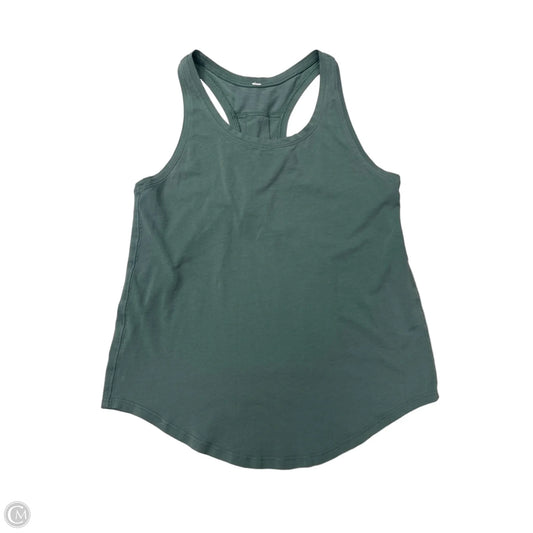 Athletic Tank Top By Lululemon In Green, Size: S