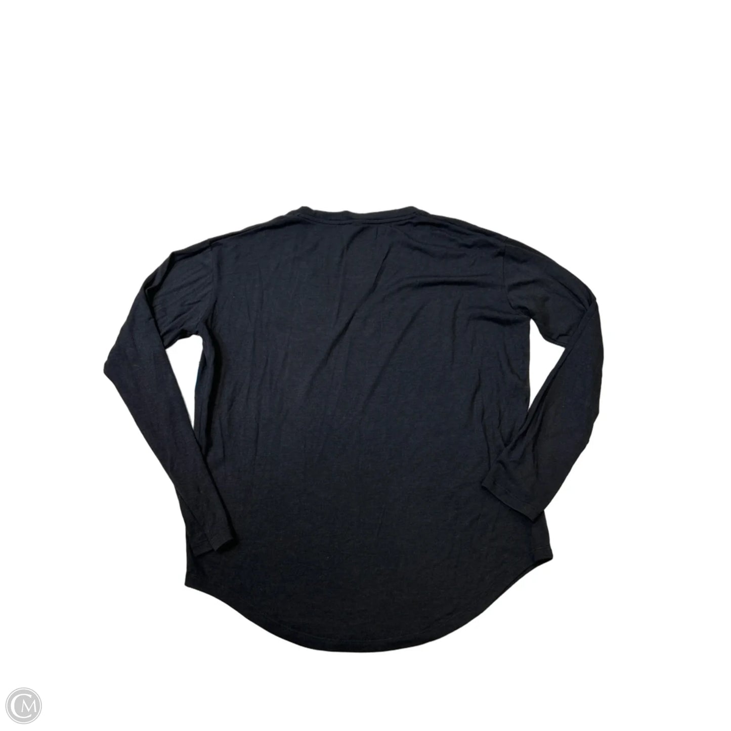 Athletic Top Long Sleeve Crewneck By Athleta In Black, Size: Xs